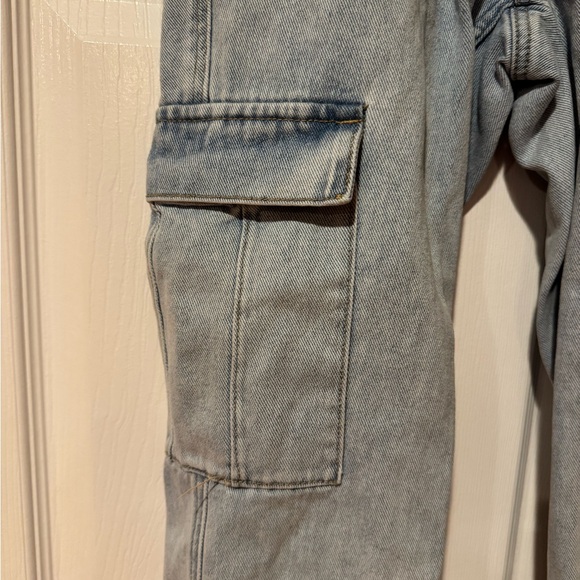 Women’s PacSun Light Blue Cargo Jeans - Picture 4 of 11